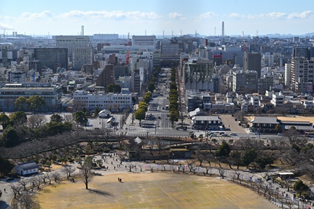 天守からの展望